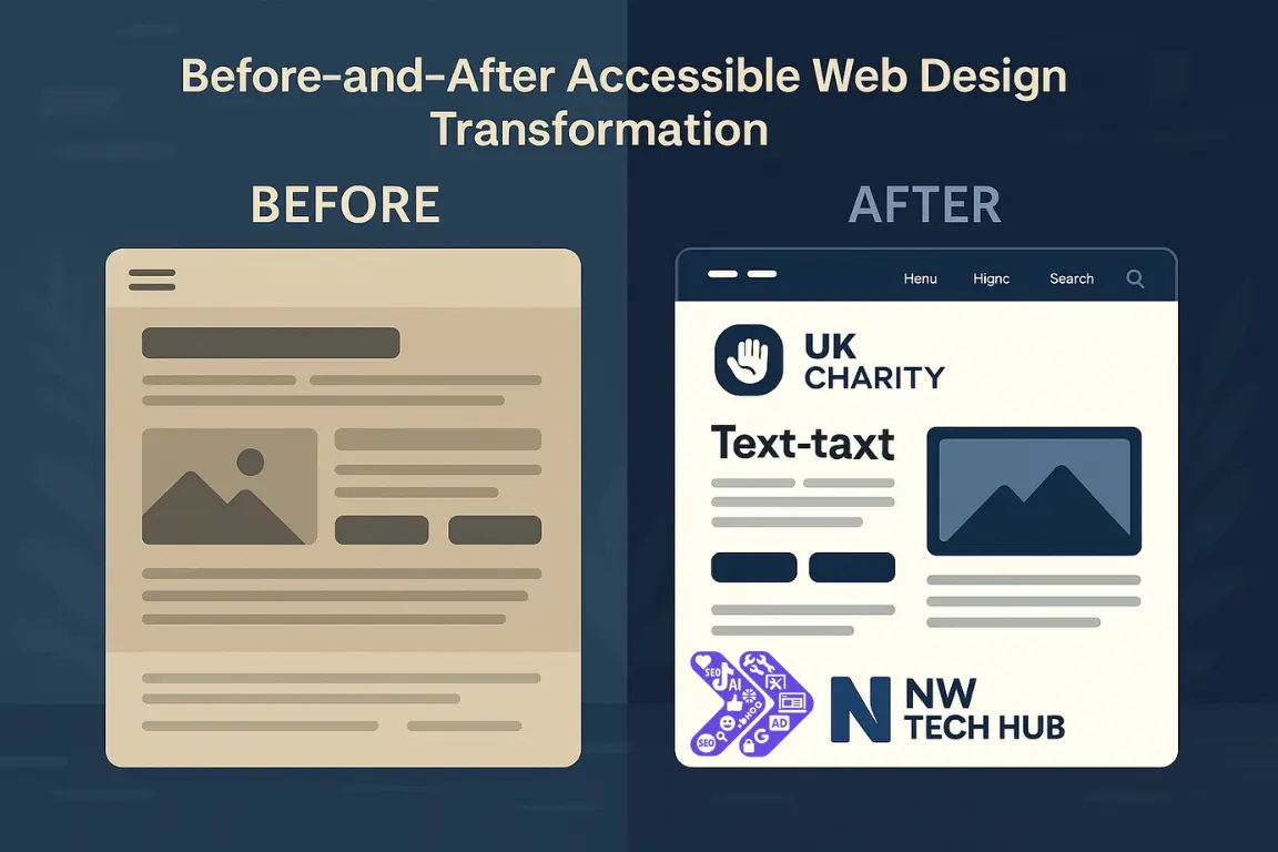 Accessible Web Design 2025: NW Tech Hub’s UK Sites