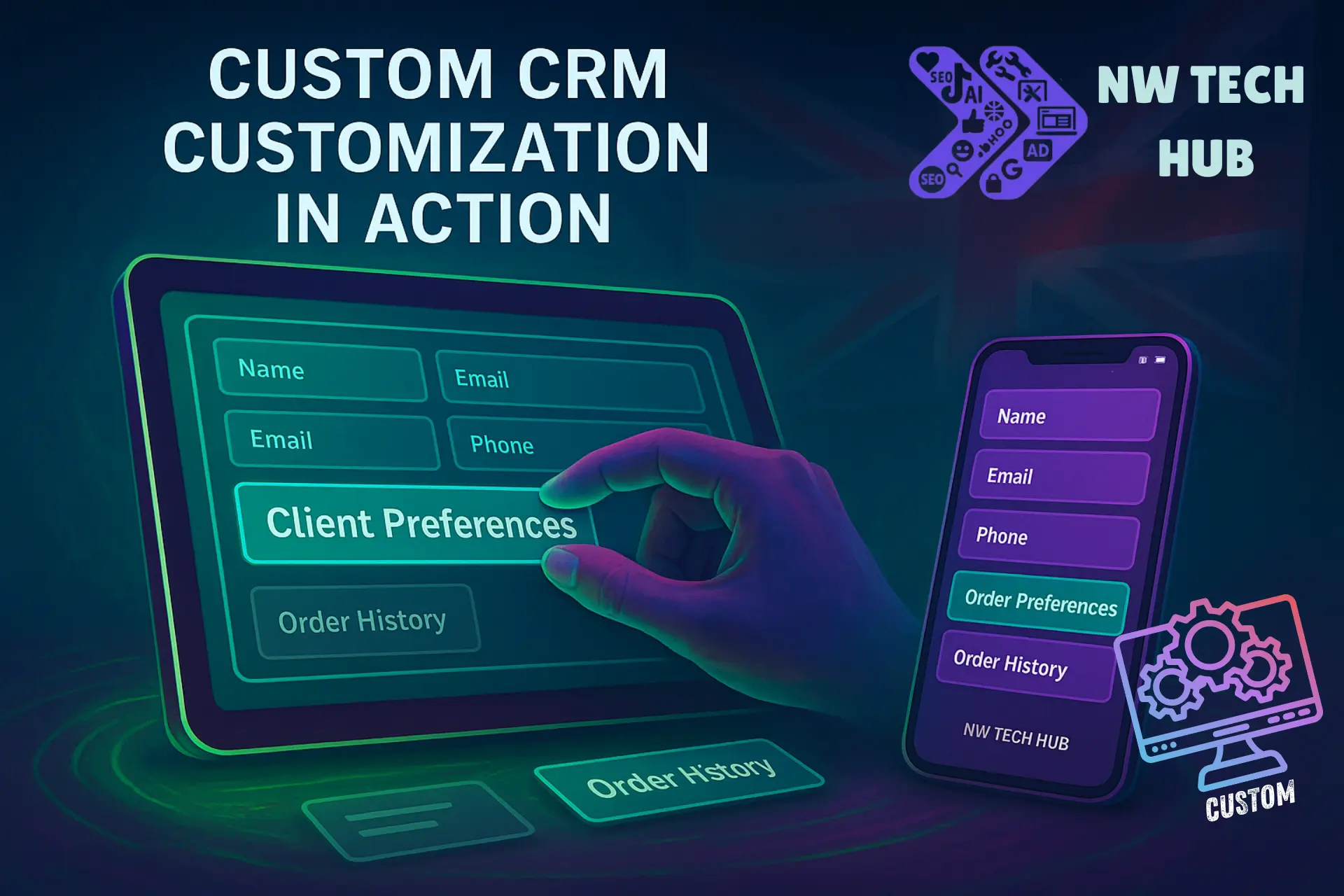 Custom CRM UK Vision: NW TechHub’s Tips